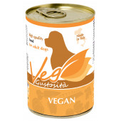 Хипоалергенна, консервирана, веган храна за кучета VegGustosita Dog Vegan Formula с плодове и зеленчуци в желе